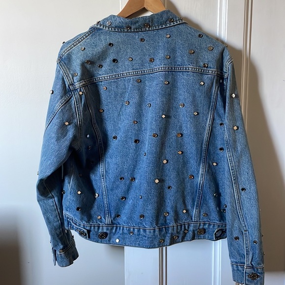 🌟DOUBLE HOST PICK🌟SANDRO denim jacket size 36 (S) worn twice - Picture 2 of 3